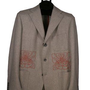 Men's Winter Jacket 100% Wool , Made In Italy